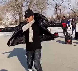 林子民哥老鹰姐嗨娘炮舞