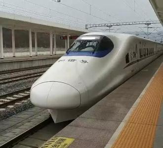 西安北到成都东汉中佛坪熊猫号动车组